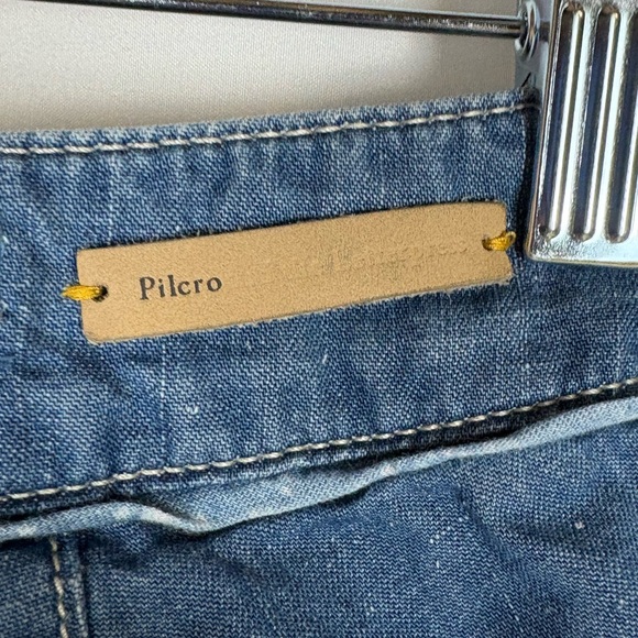 Pilcro Wide-Leg Jeans in Medium Blue Wash - Picture 5 of 8